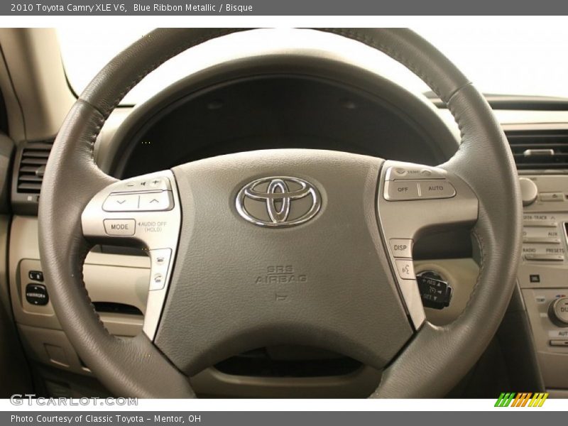 Blue Ribbon Metallic / Bisque 2010 Toyota Camry XLE V6