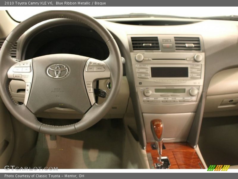 Blue Ribbon Metallic / Bisque 2010 Toyota Camry XLE V6