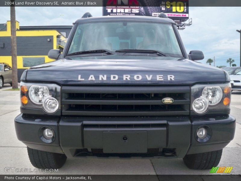 Adriatic Blue / Black 2004 Land Rover Discovery SE