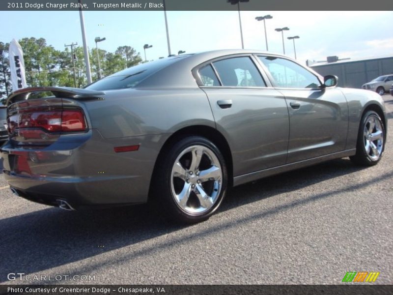 Tungsten Metallic / Black 2011 Dodge Charger Rallye