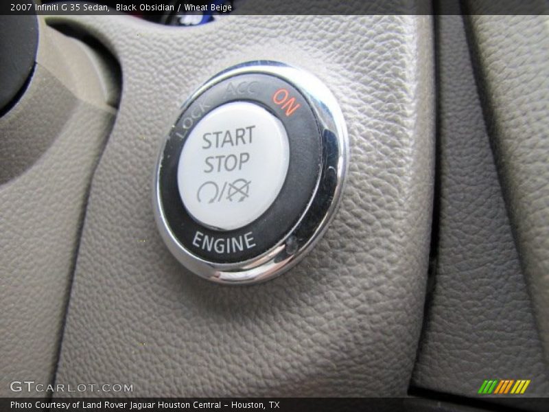 Black Obsidian / Wheat Beige 2007 Infiniti G 35 Sedan