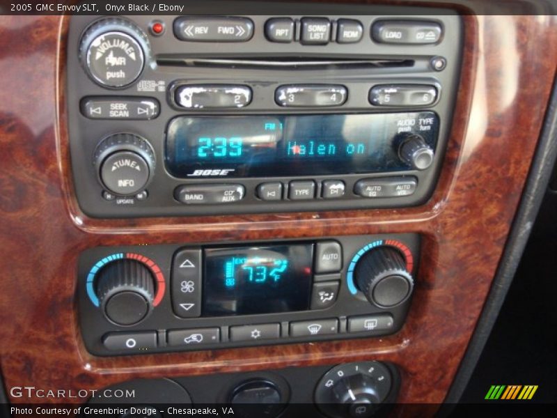 Onyx Black / Ebony 2005 GMC Envoy SLT