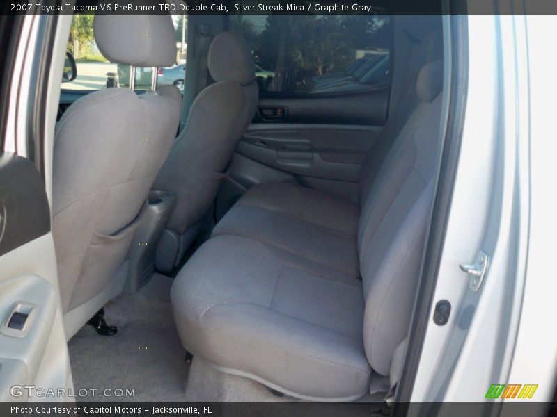 Silver Streak Mica / Graphite Gray 2007 Toyota Tacoma V6 PreRunner TRD Double Cab