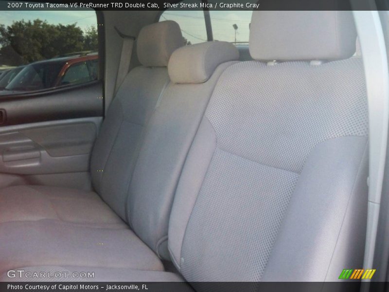 Silver Streak Mica / Graphite Gray 2007 Toyota Tacoma V6 PreRunner TRD Double Cab