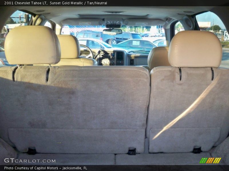 Sunset Gold Metallic / Tan/Neutral 2001 Chevrolet Tahoe LT