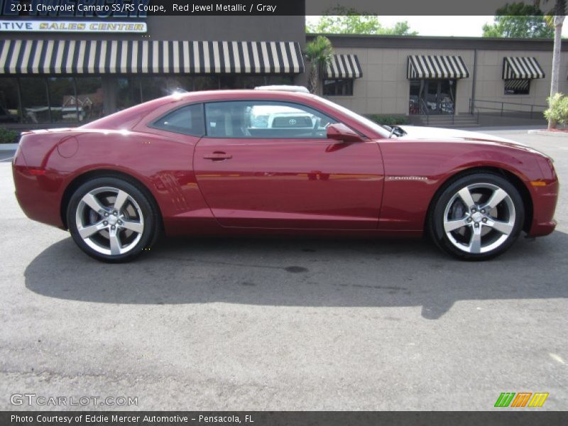 Red Jewel Metallic / Gray 2011 Chevrolet Camaro SS/RS Coupe