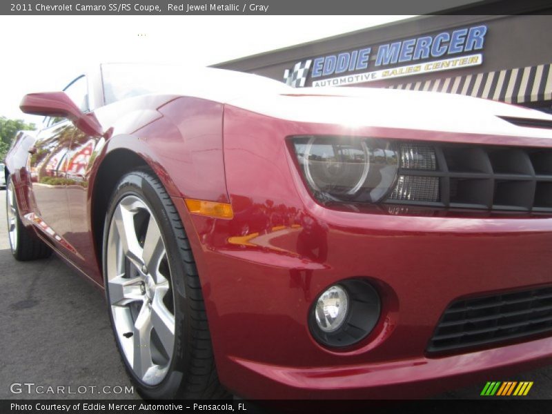 Red Jewel Metallic / Gray 2011 Chevrolet Camaro SS/RS Coupe