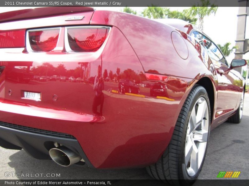 Red Jewel Metallic / Gray 2011 Chevrolet Camaro SS/RS Coupe