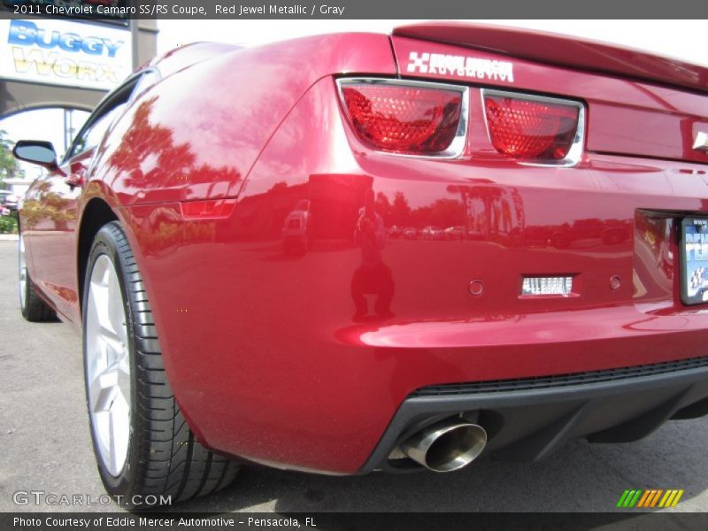 Red Jewel Metallic / Gray 2011 Chevrolet Camaro SS/RS Coupe