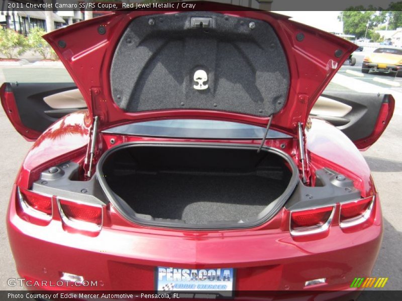 Red Jewel Metallic / Gray 2011 Chevrolet Camaro SS/RS Coupe