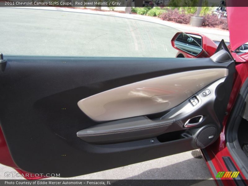 Red Jewel Metallic / Gray 2011 Chevrolet Camaro SS/RS Coupe