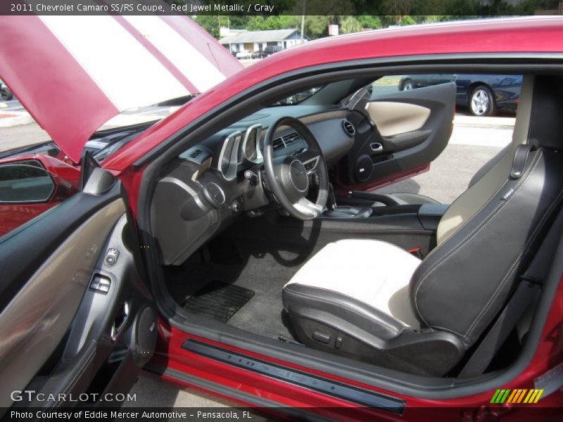 Red Jewel Metallic / Gray 2011 Chevrolet Camaro SS/RS Coupe