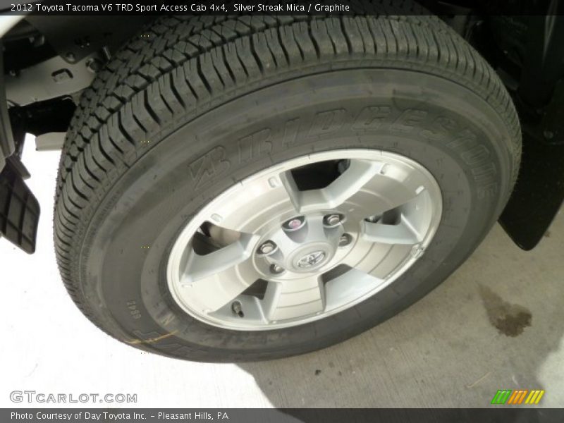 Silver Streak Mica / Graphite 2012 Toyota Tacoma V6 TRD Sport Access Cab 4x4