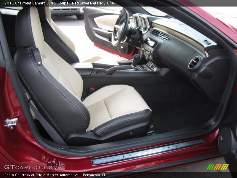 Red Jewel Metallic / Gray 2011 Chevrolet Camaro SS/RS Coupe