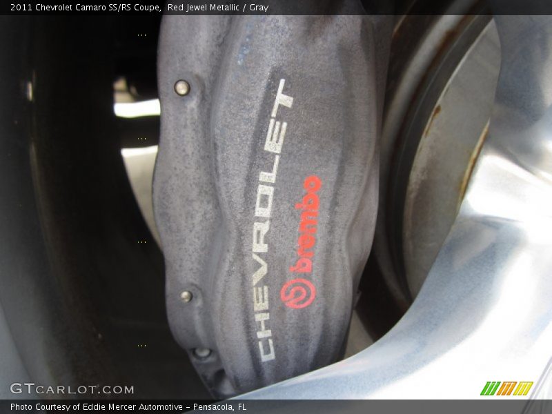 Red Jewel Metallic / Gray 2011 Chevrolet Camaro SS/RS Coupe