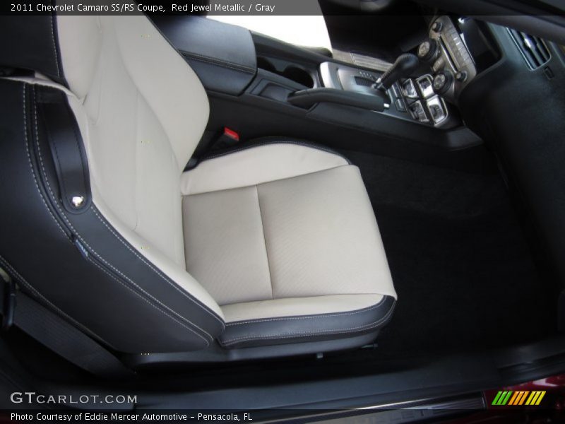 Red Jewel Metallic / Gray 2011 Chevrolet Camaro SS/RS Coupe