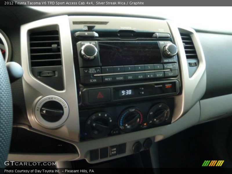 Silver Streak Mica / Graphite 2012 Toyota Tacoma V6 TRD Sport Access Cab 4x4
