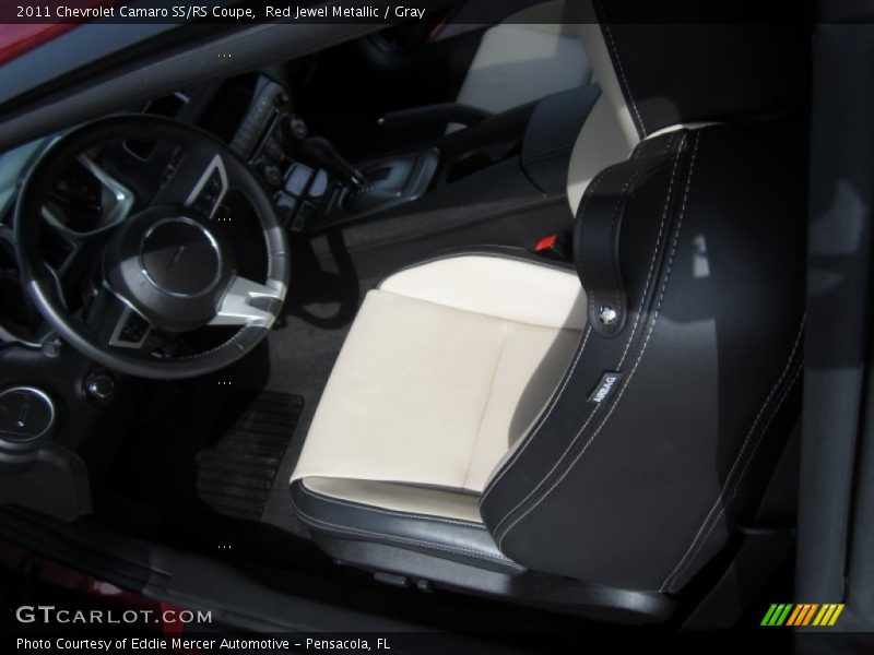 Red Jewel Metallic / Gray 2011 Chevrolet Camaro SS/RS Coupe