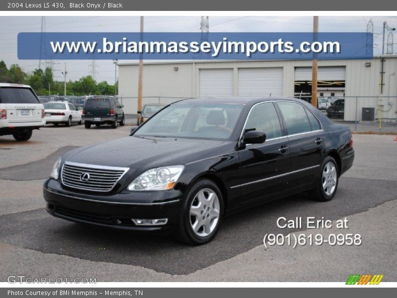 Black Onyx / Black 2004 Lexus LS 430