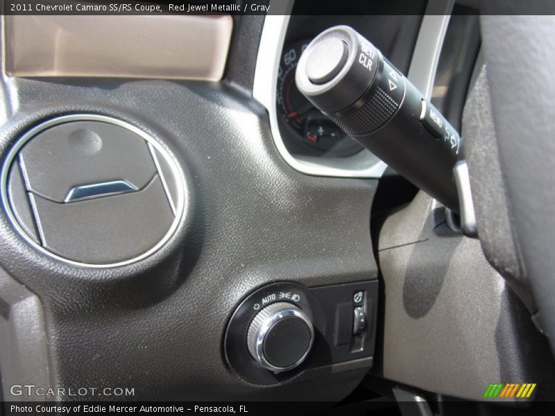 Red Jewel Metallic / Gray 2011 Chevrolet Camaro SS/RS Coupe