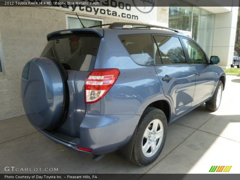Pacific Blue Metallic / Ash 2012 Toyota RAV4 I4 4WD