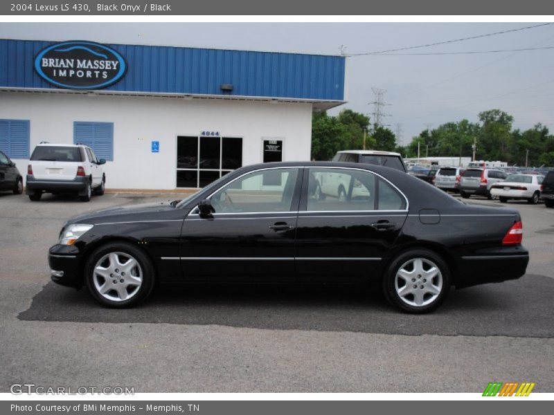 Black Onyx / Black 2004 Lexus LS 430