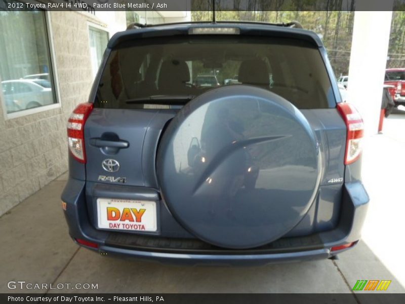 Pacific Blue Metallic / Ash 2012 Toyota RAV4 I4 4WD