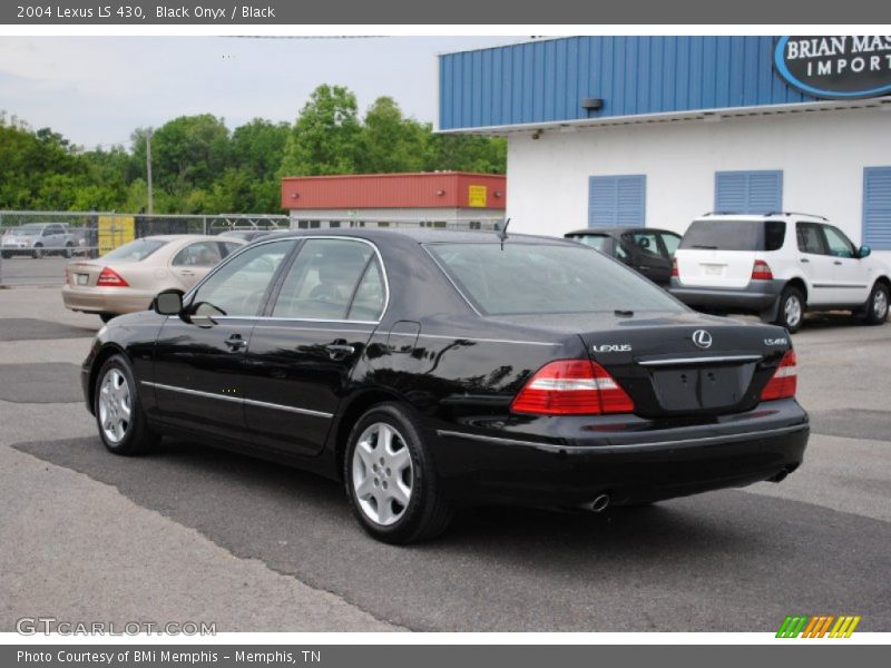 Black Onyx / Black 2004 Lexus LS 430