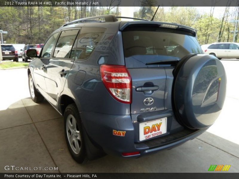 Pacific Blue Metallic / Ash 2012 Toyota RAV4 I4 4WD