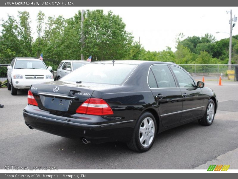 Black Onyx / Black 2004 Lexus LS 430