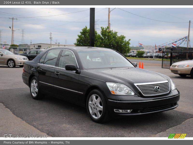 Black Onyx / Black 2004 Lexus LS 430