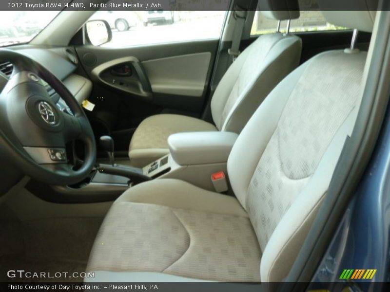 Pacific Blue Metallic / Ash 2012 Toyota RAV4 I4 4WD