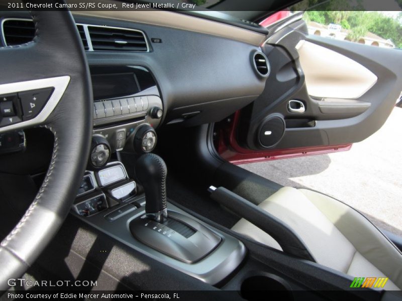 Red Jewel Metallic / Gray 2011 Chevrolet Camaro SS/RS Coupe