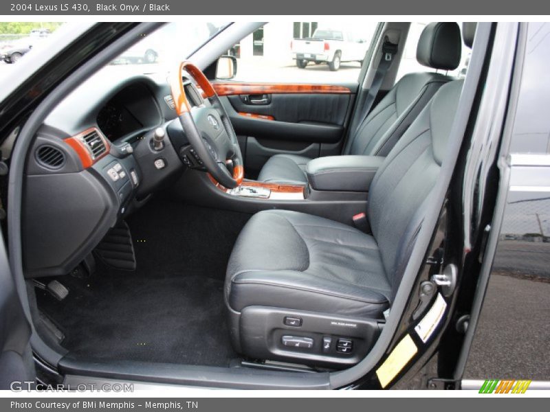 Black Onyx / Black 2004 Lexus LS 430