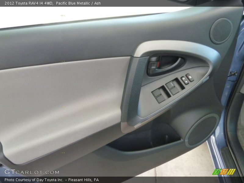 Pacific Blue Metallic / Ash 2012 Toyota RAV4 I4 4WD