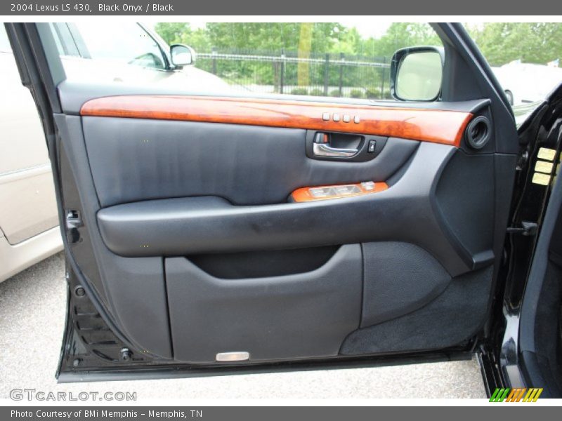 Black Onyx / Black 2004 Lexus LS 430