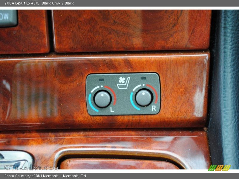 Black Onyx / Black 2004 Lexus LS 430