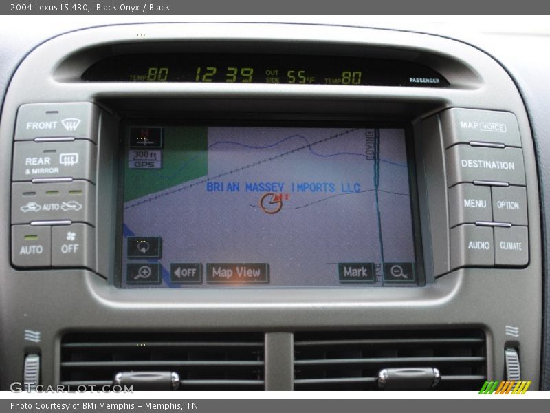 Black Onyx / Black 2004 Lexus LS 430