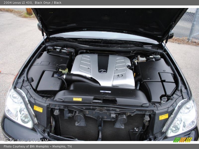 Black Onyx / Black 2004 Lexus LS 430