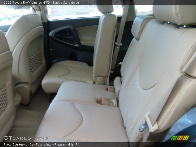 Black / Sand Beige 2012 Toyota RAV4 Limited 4WD