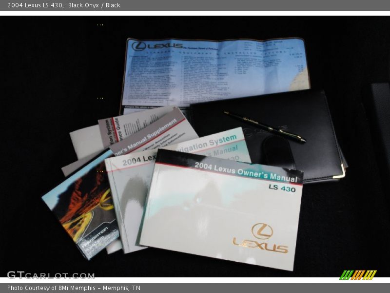 Black Onyx / Black 2004 Lexus LS 430