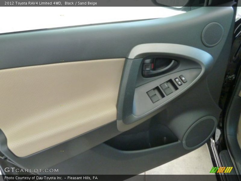 Black / Sand Beige 2012 Toyota RAV4 Limited 4WD