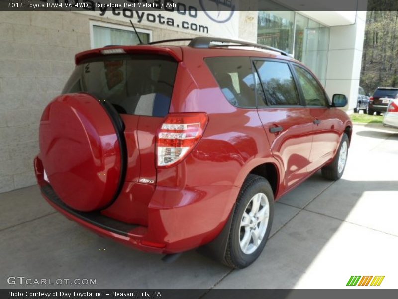 Barcelona Red Metallic / Ash 2012 Toyota RAV4 V6 4WD