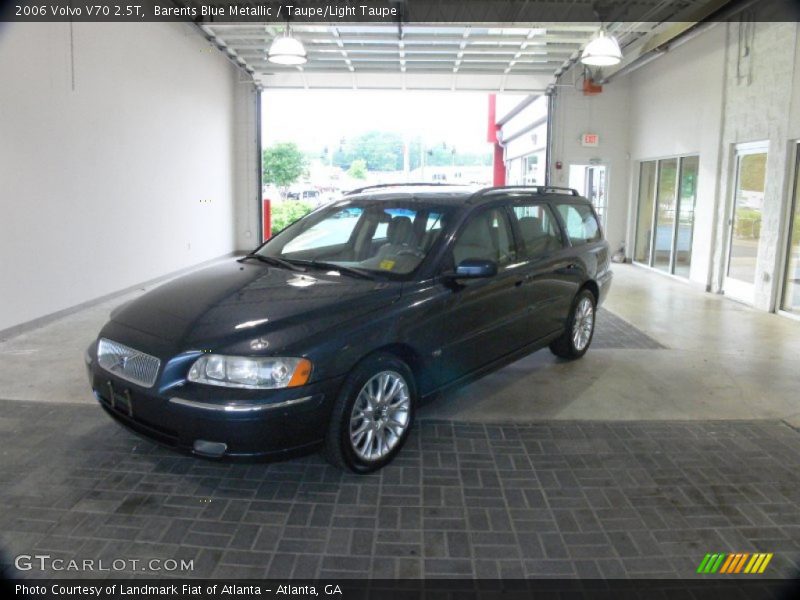 Barents Blue Metallic / Taupe/Light Taupe 2006 Volvo V70 2.5T