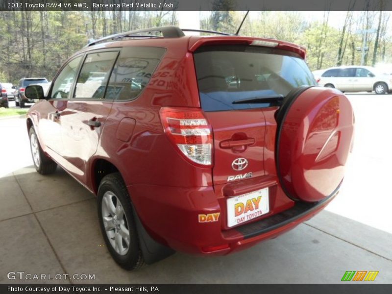 Barcelona Red Metallic / Ash 2012 Toyota RAV4 V6 4WD