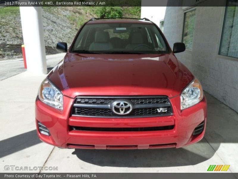 Barcelona Red Metallic / Ash 2012 Toyota RAV4 V6 4WD