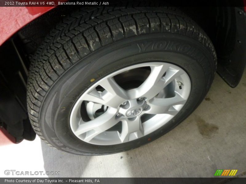 Barcelona Red Metallic / Ash 2012 Toyota RAV4 V6 4WD