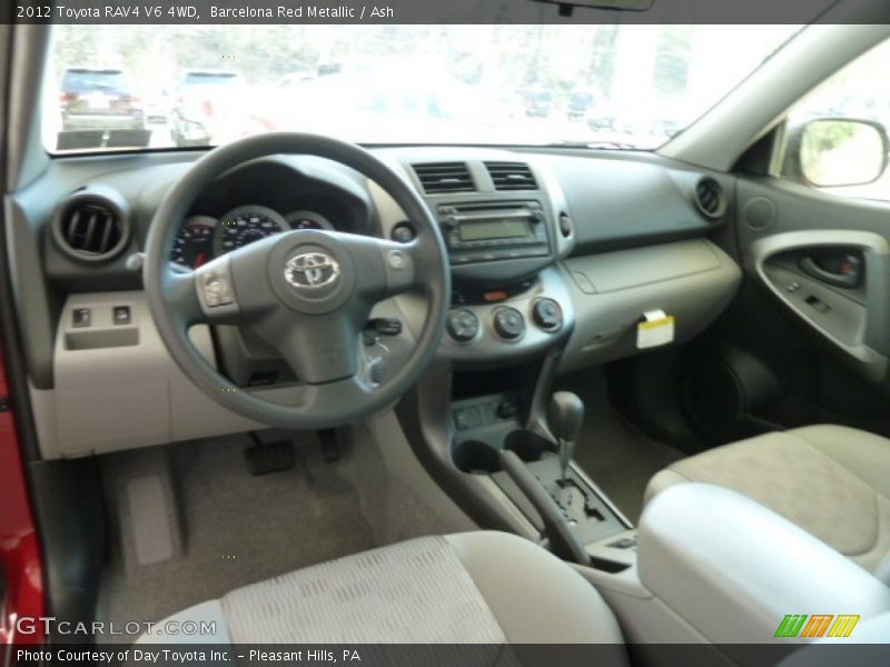 Barcelona Red Metallic / Ash 2012 Toyota RAV4 V6 4WD