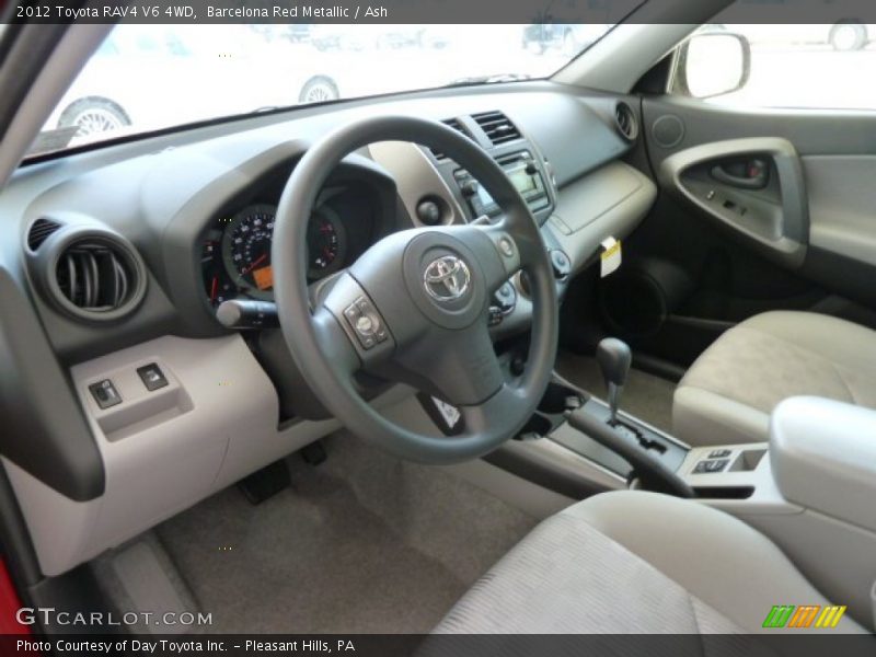 Barcelona Red Metallic / Ash 2012 Toyota RAV4 V6 4WD