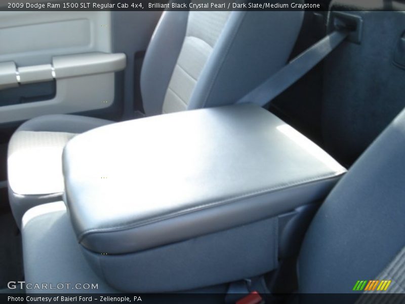 Brilliant Black Crystal Pearl / Dark Slate/Medium Graystone 2009 Dodge Ram 1500 SLT Regular Cab 4x4